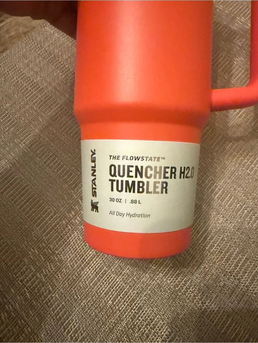 Stanley 30oz Coral Insulated Handle Tumbler - Picture 2 of 5